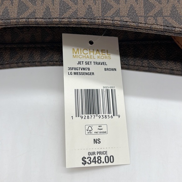 Michael Kors Large Messenger Crossbody Bag - Picture 12 of 12